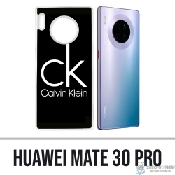 Coque Huawei Mate 30 Pro - Calvin Klein Logo Noir