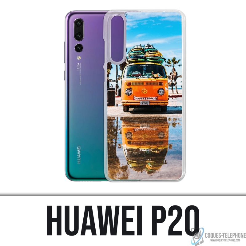Custodia Huawei P20 - VW Beach Surf Bus