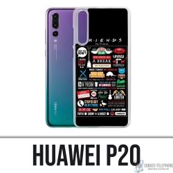 Huawei P20 Case - Freunde-Logo