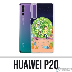 Huawei P20 Case - Rick And Morty