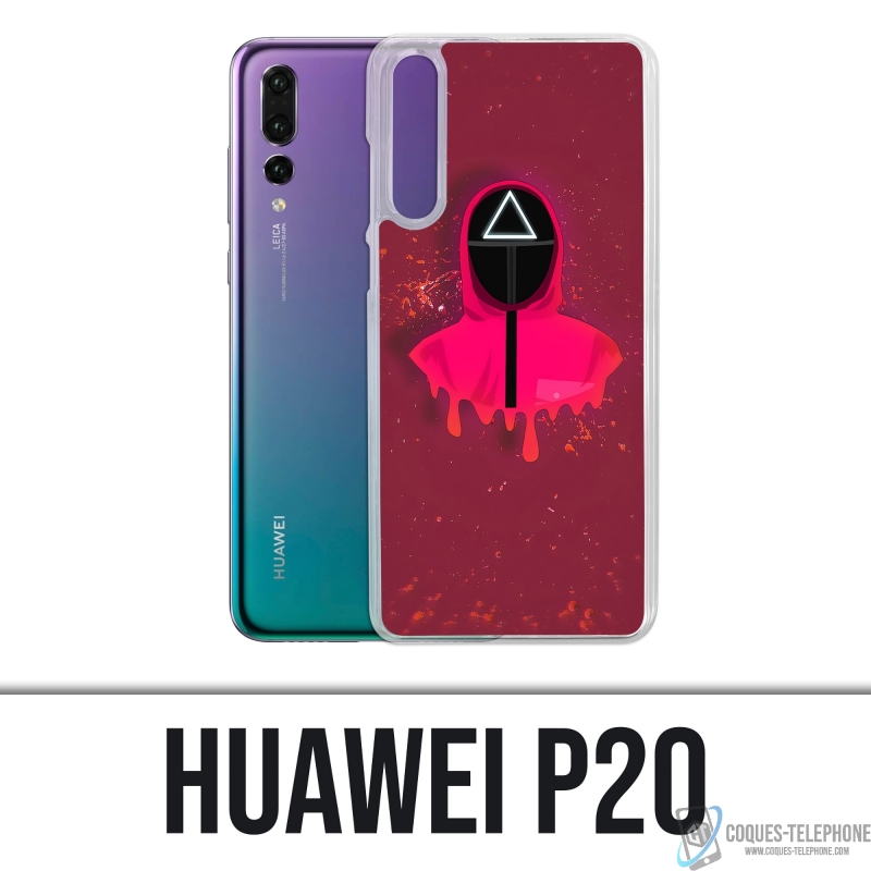 Coque Huawei P20 - Squid Game Soldat Splash