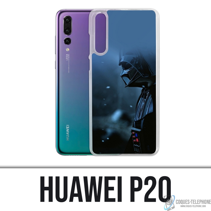 Coque Huawei P20 - Star Wars Dark Vador Brume