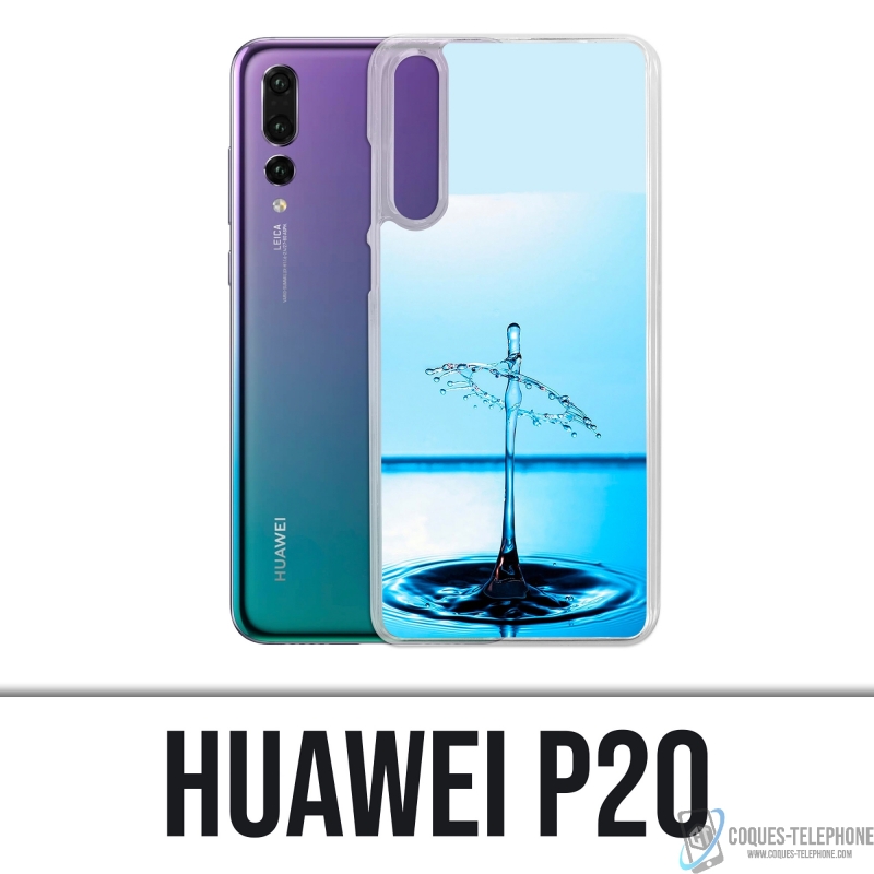 Huawei P20 Case - Wassertropfen