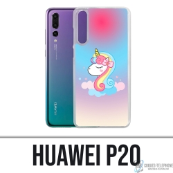 Coque Huawei P20 - Licorne Nuage