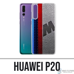 Huawei P20 - Funda M Performance con efecto de cuero