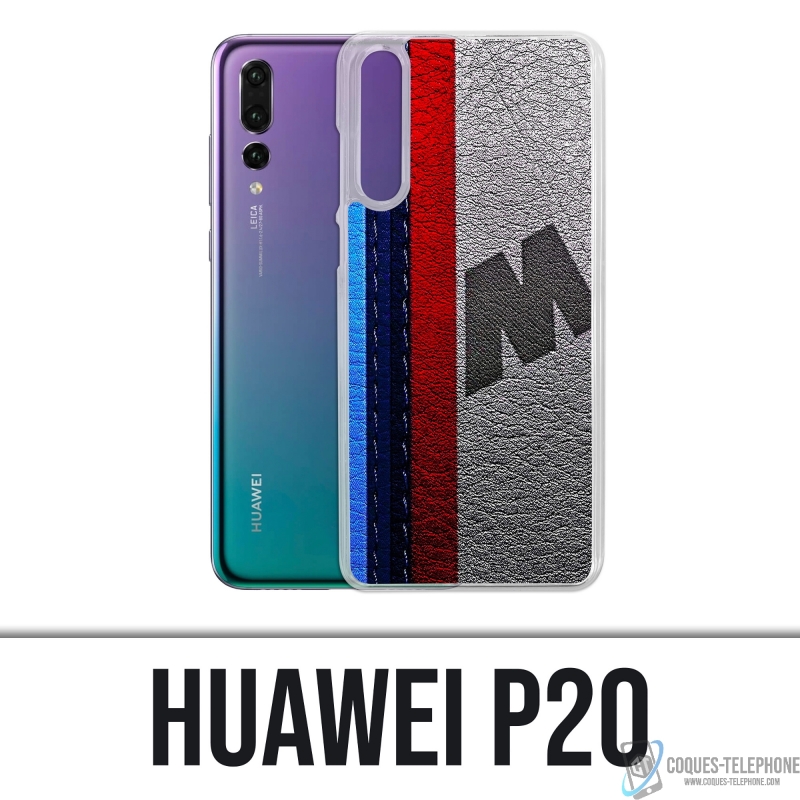 Coque Huawei P20 - M Performance Effet Cuir