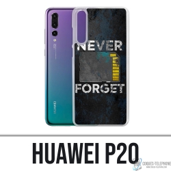 Huawei P20 Case - Vergiss nie