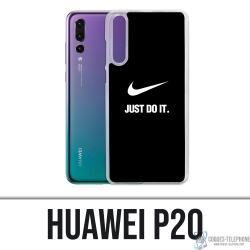 Funda para Huawei P20 - Nike Just Do It Negra