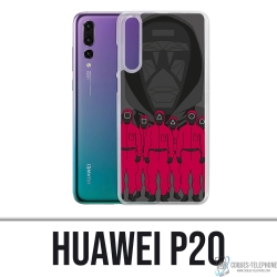 Huawei P20 Case - Squid Game Cartoon Agent