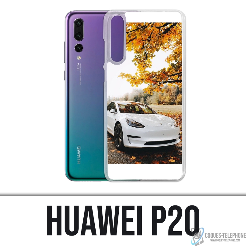 Huawei P20 Case - Tesla Autumn