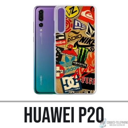 Huawei P20 Case - Vintage Skate Logo