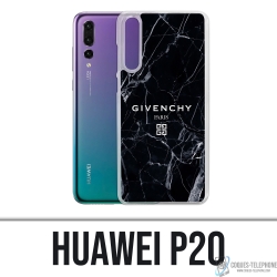 Huawei P20 Case - Givenchy Black Marble