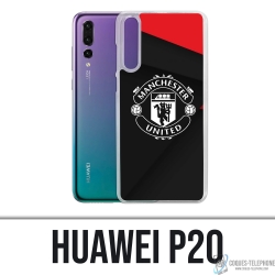 Custodia Huawei P20 - Logo moderno Manchester United
