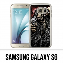 Coque Samsung Galaxy S6 - Tete Mort Pistolet