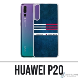 Custodia Huawei P20 - Strisce Tommy Hilfiger