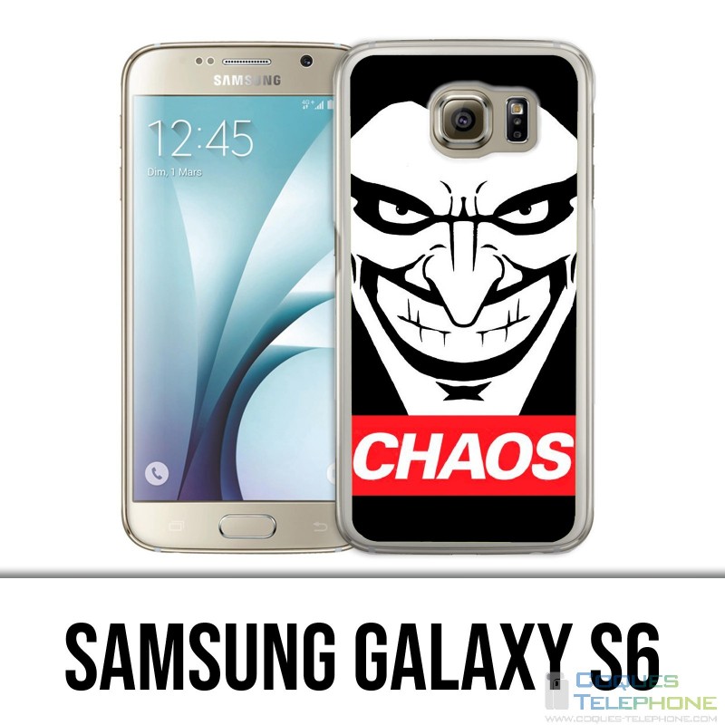 Coque Samsung Galaxy S6 - The Joker Chaos