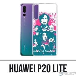 Huawei P20 Lite Case - Squid Game Characters Splash