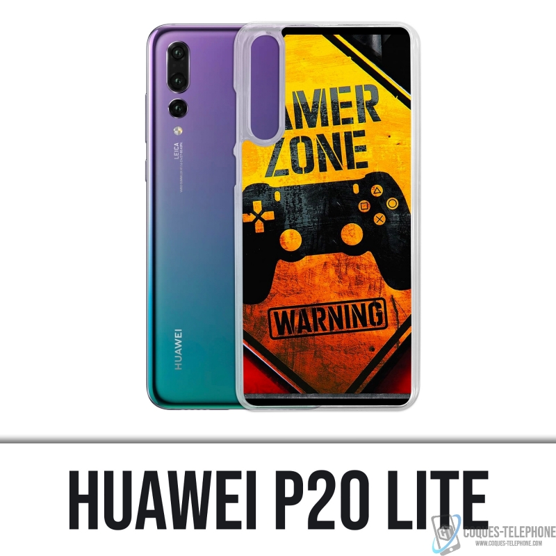 Huawei P20 Lite Case - Gamer Zone Warning