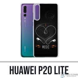 Coque Huawei P20 Lite - I Love Music