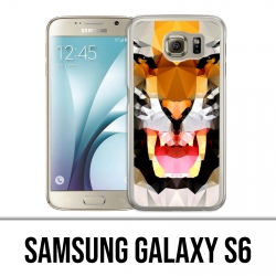 Samsung Galaxy S6 Hülle - Geometric Tiger