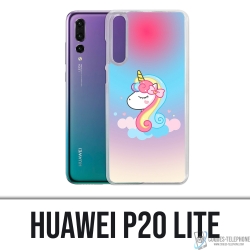 Custodia Huawei P20 Lite - Unicorno nuvola