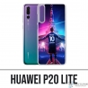 Huawei P20 Lite case - Messi PSG Paris Eiffel Tower