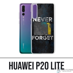 Huawei P20 Lite Case - Vergiss nie