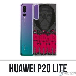 Huawei P20 Lite Case - Squid Game Cartoon Agent