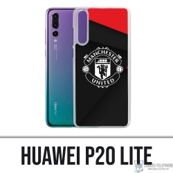 Custodia Huawei P20 Lite - Logo moderno Manchester United