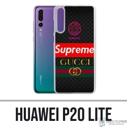 Coque Huawei P20 Lite - Versace Supreme Gucci