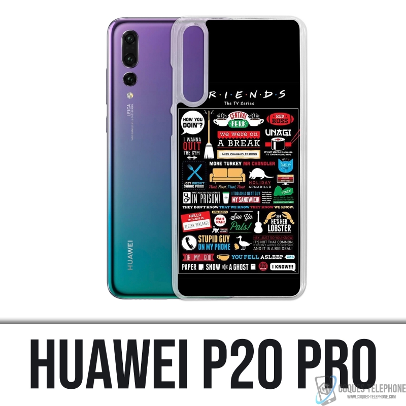 Coque Huawei P20 Pro - Friends Logo
