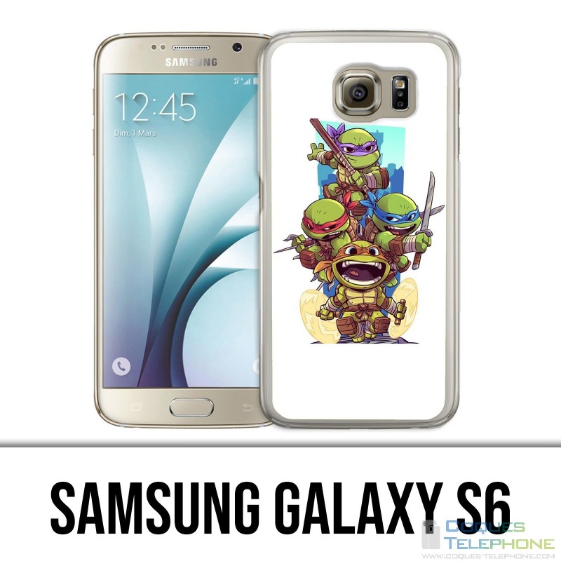 Custodia Samsung Galaxy S6 - Cartoon Ninja Turtles
