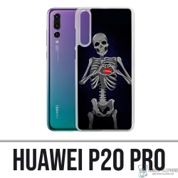Coque Huawei P20 Pro - Coeur Squelette