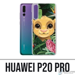 Custodia Huawei P20 Pro - Disney Simba Baby Leaves