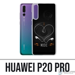 Huawei P20 Pro Case - Ich liebe Musik