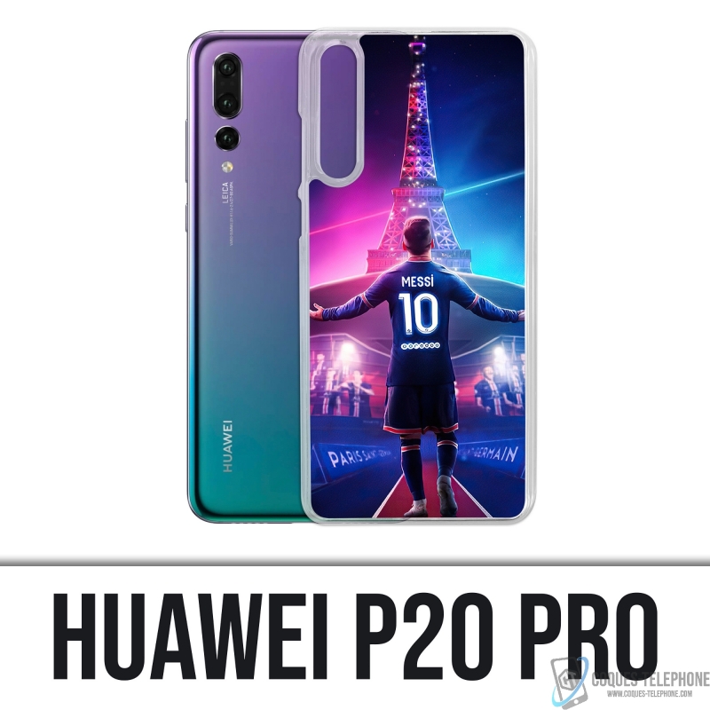 Huawei P20 Pro Case - Messi PSG Paris Eiffelturm