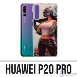 Funda Huawei P20 Pro - Chica PUBG