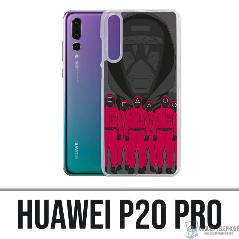 Funda Huawei P20 Pro - Agente de dibujos animados del juego Squid