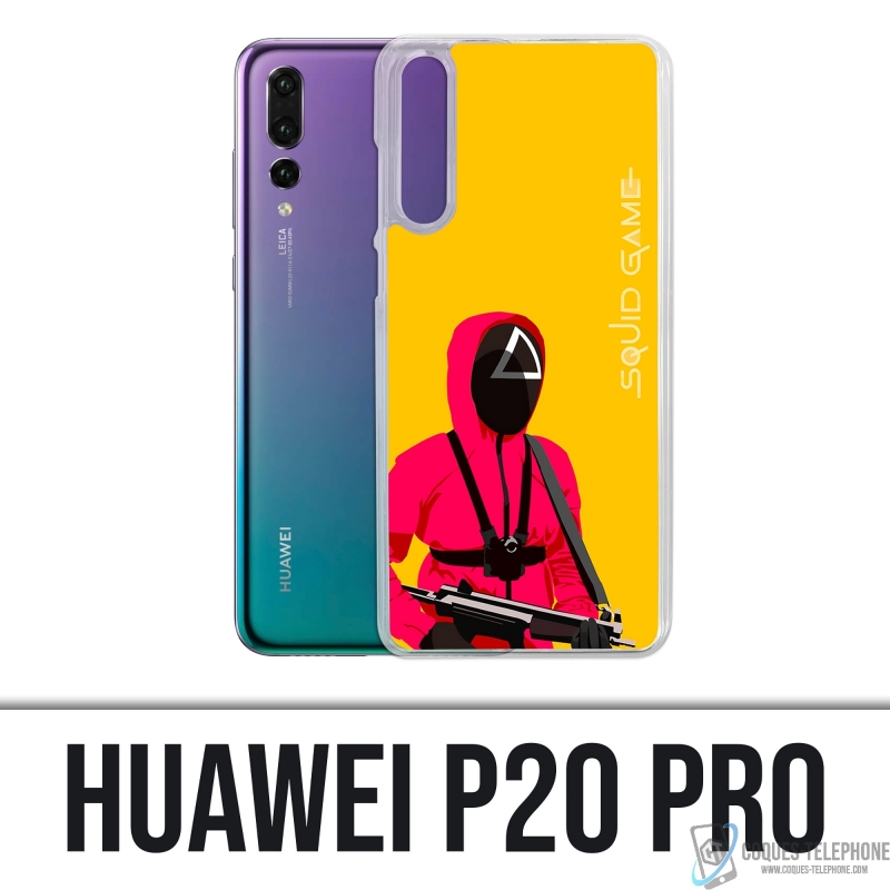Coque Huawei P20 Pro - Squid Game Soldat Cartoon