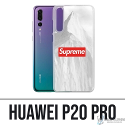 Coque Huawei P20 Pro - Supreme Montagne Blanche