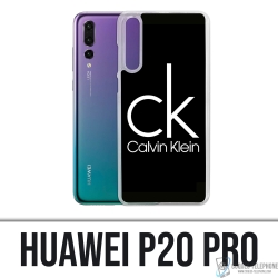 Huawei P20 Pro Case - Calvin Klein Logo Black