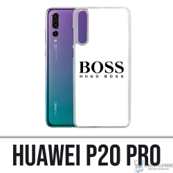 Coque Huawei P20 Pro - Hugo Boss Blanc