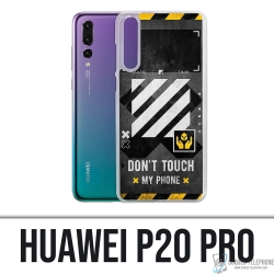 Custodia Huawei P20 Pro - Bianco sporco con telefono touch incluso