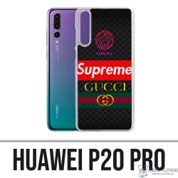 Huawei P20 Pro case - Versace Supreme Gucci