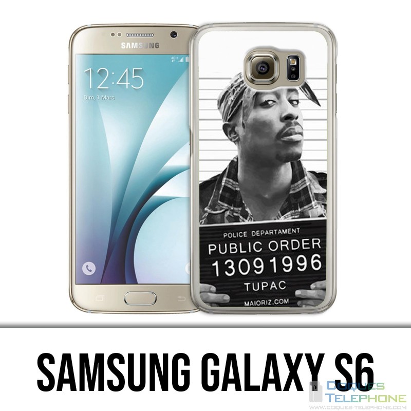Samsung Galaxy S6 Hülle - Tupac