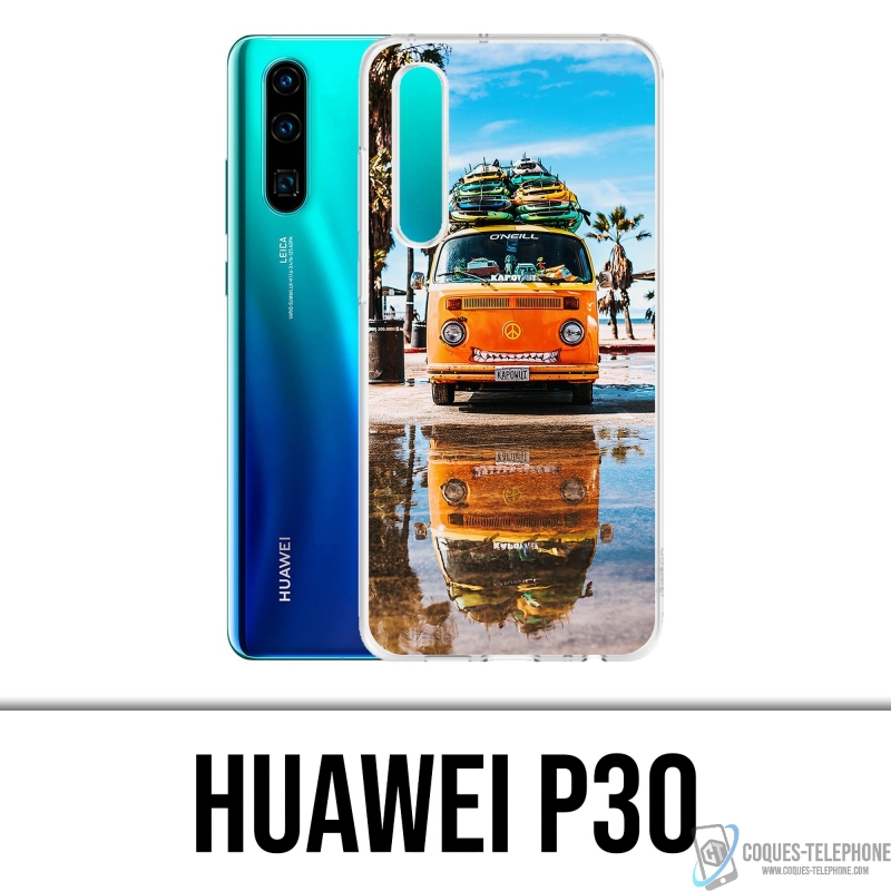 Funda Huawei P30 - VW Beach Surf Bus