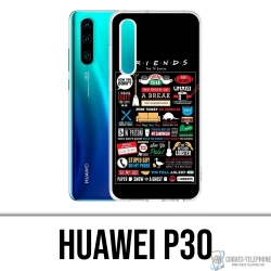 Huawei P30 Case - Freunde-Logo