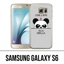 Samsung Galaxy S6 Case - Unicorn Ninja Unicorn Panda