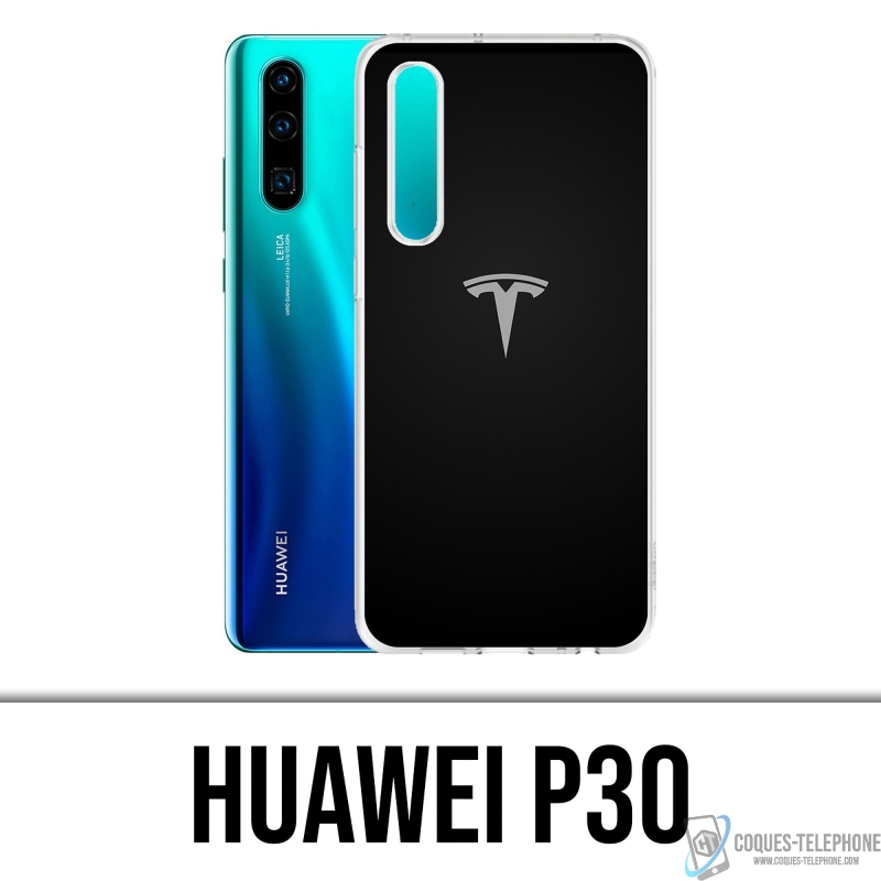 Custodia Huawei P30 - Logo Tesla