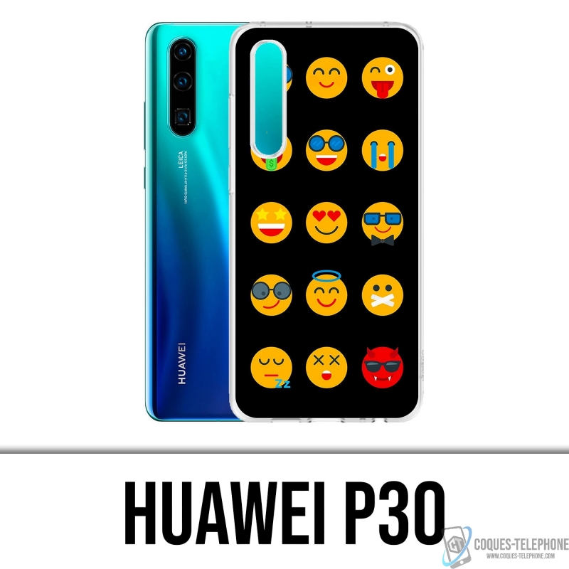 Coque Huawei P30 - Emoji